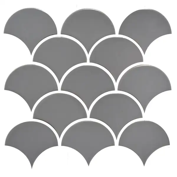 КОТТО КЕРАМІКА Мозаїка SCALES SC 6019 Silver 240x240x9 0,037 м2 Кераміка Лео