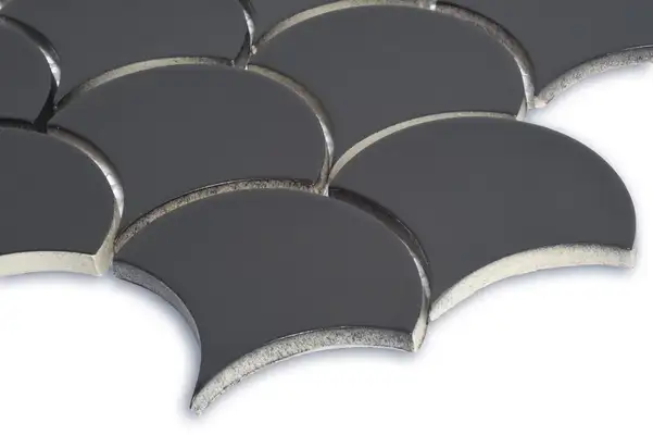 КОТТО КЕРАМІКА Мозаїка SCALES SC 6022 Graphite Black 240x240x9 0,037 м2 Кераміка Лео