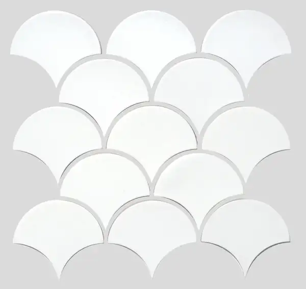 КОТТО КЕРАМІКА Мозаїка SCALES SC 6024 White 240x240x9 0,037 м2 Кераміка Лео