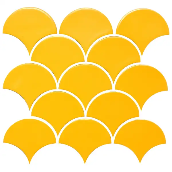 КОТТО КЕРАМІКА Мозаїка SCALES SC 6025 Dark Yellow 240x240x9 0,037 м2 Кераміка Лео