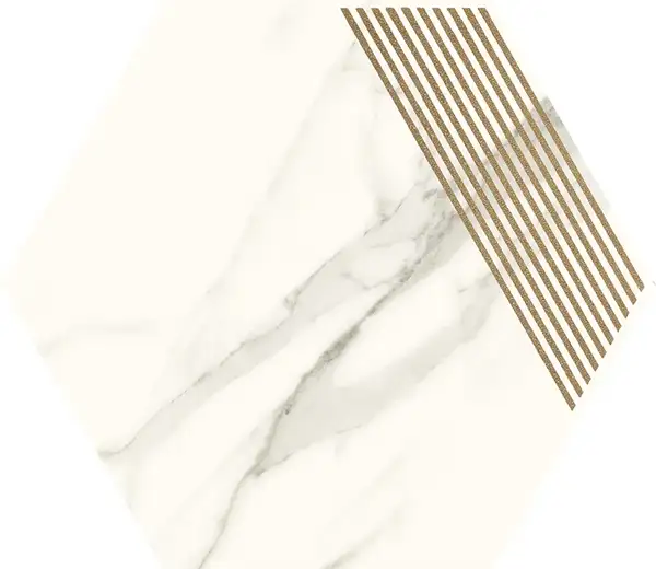 Декор Calacatta Hexagon B MAT 17,1x19,8 код 3782 Ceramika Paradyz (I-H-171X198-1-CALA.--B- N) Декор Calacatta Hexagon B MAT 17,1x19,8 код 3782 Ceramika Paradyz (I-H-171X198-1-CALA.--B- N)
