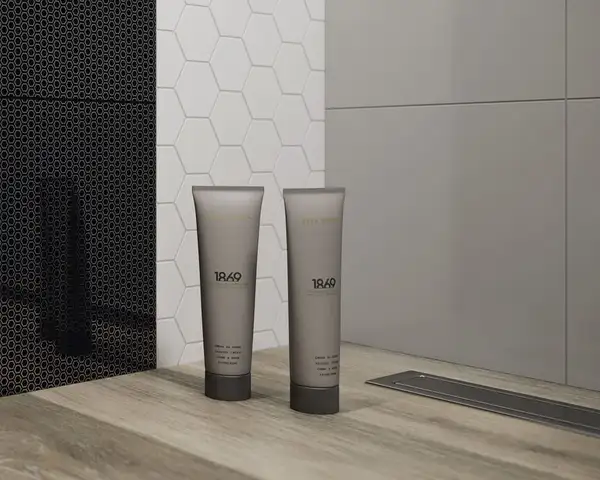 Мозаїка пресована Універсальна Bianco Hexagon 22x25,5 код 1887 Ceramika Paradyz (M-P-220X255-1-UNIW.BIHE)