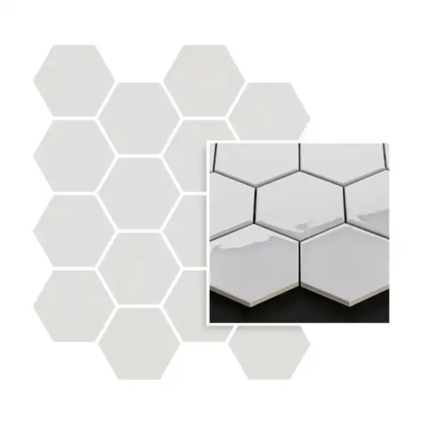 Мозаїка пресована Універсальна Grys Hexagon 22x25,5 код 1900 Ceramika Paradyz (M-P-220X255-1-UNIW.GRHE)
