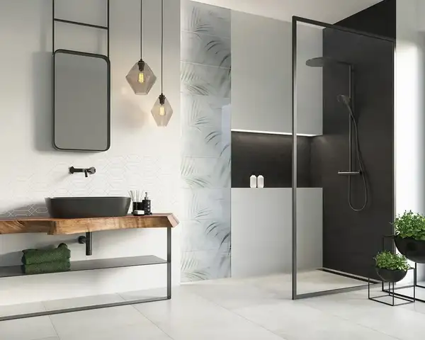 Декор Taiga Silver RECT 29,5x59,5 код 8448 Ceramika Paradyz (S-R-295X595-1-TAIG.SIDE)
