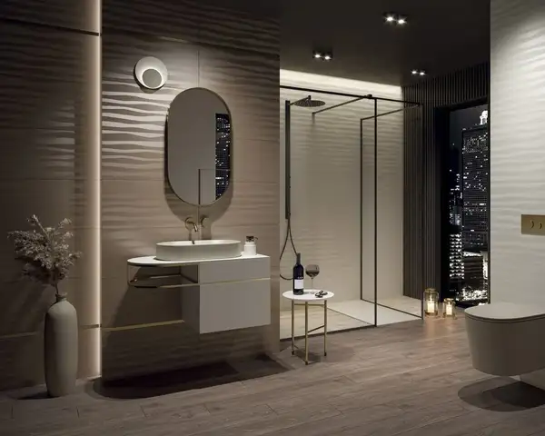 Декор Calm Taupe RECT Блиск 29,8x59,8 код 8386 Ceramika Paradyz (S-R-298X598-1-CALM.TADE)