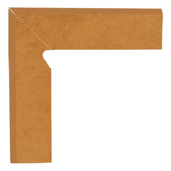Цоколь Aquarius Beige Лівий 2 ел 8,1x30 код 7377 Ceramika Paradyz (Z---081X300-1-AQUS.BELE-C)
