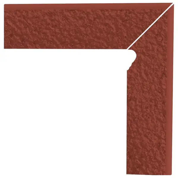 Цоколь Natural Rosa Правий 2 ел STR 8,1x30 код 7445 Ceramika Paradyz (Z---081X300-1-NATU.ROPR-C)