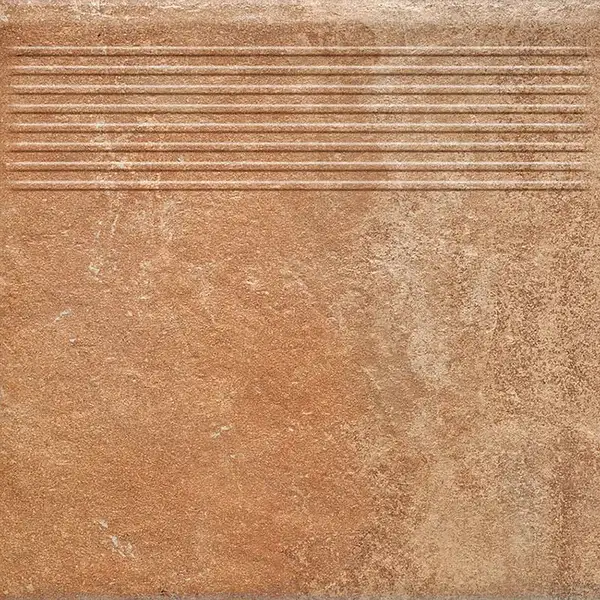 Сходинка пряма Scandiano Rosso 30x30 код 4955 Ceramika Paradyz (Z---300X300-1-SCAN.ROSP-2)