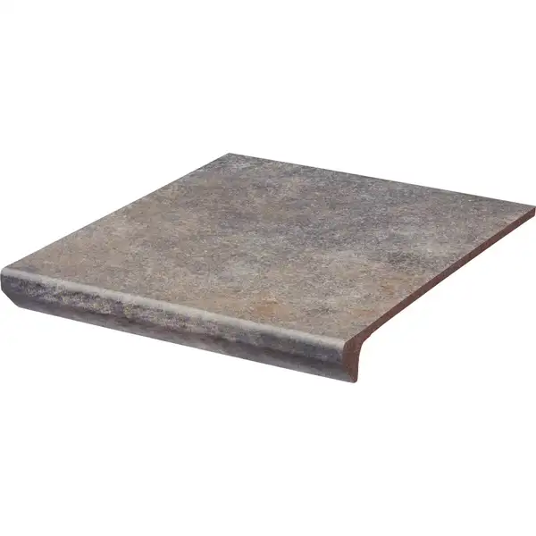 Сходинка з капіносом пряма Viano Grys 30x33 код 1190 Ceramika Paradyz (Z---300X330-1-VIAN.GRKP)