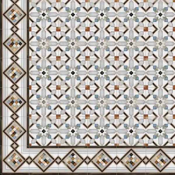 Плитка керамогранітна Pombo-2 Multicolor декор 200x200x8 Vives (4P08) Плитка керамогранітна Pombo-2 Multicolor декор 200x200x8 Vives (4P08)