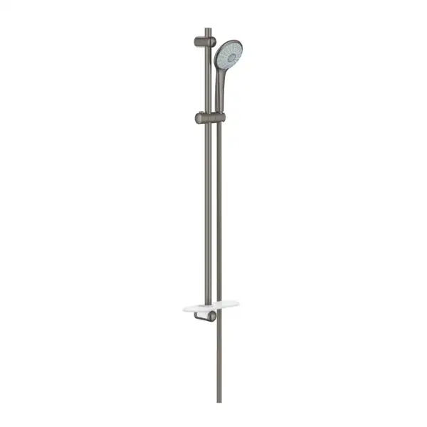 Душовий гарнітур Grohe Euphoria 110 Massage, 3 види струменя, графіт матовий (27226AL1)
