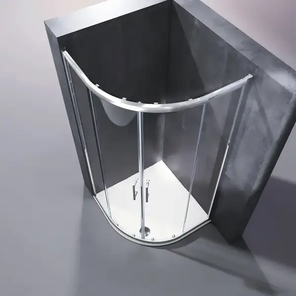 KOER SR SC04 Душова кабіна, прозоре скло, хром (KR5360)