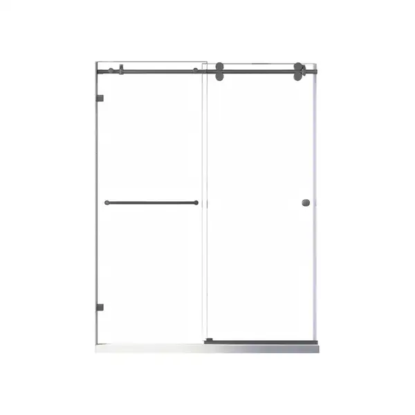 KOER SR SD06 Двері в нішу, прозоре скло, графіт (KR5369) KOER SR SD06 Двері в нішу, прозоре скло, графіт (KR5369)