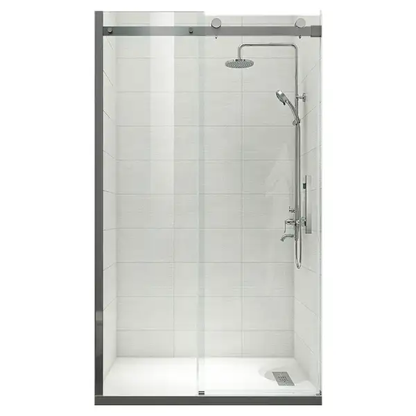 Koer SR SD01-120x200 Двері в нішу, графіт (KR5378) Koer SR SD01-120x200 Двері в нішу, графіт (KR5378)