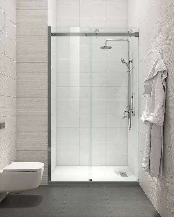 Koer SR SD01-120x200 Двері в нішу, графіт (KR5378) Koer SR SD01-120x200 Двері в нішу, графіт (KR5378)
