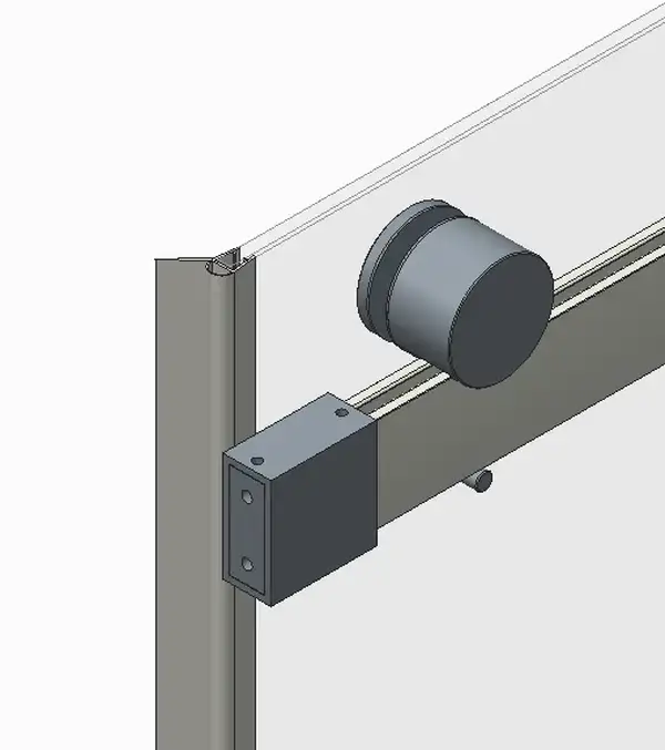 Koer SR SD01 Двері в нішу, прозоре скло, хром (KR5380) Koer SR SD01 Двері в нішу, прозоре скло, хром (KR5380)