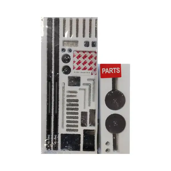 Koer SR SD01 Двері в нішу, прозоре скло, хром (KR5380) Koer SR SD01 Двері в нішу, прозоре скло, хром (KR5380)