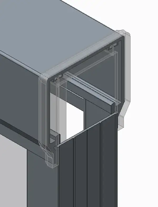 Koer SR SD03 Двері в нішу, прозоре скло Easy Clean, хром (KR5385) Koer SR SD03 Двері в нішу, прозоре скло Easy Clean, хром (KR5385)