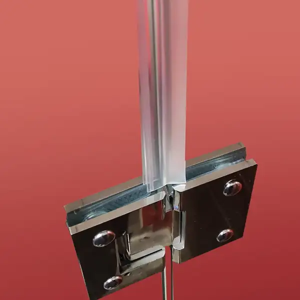 KOER SR SW04 Боковая стенка для душа, прозрачное стекло, хром (KR5389)