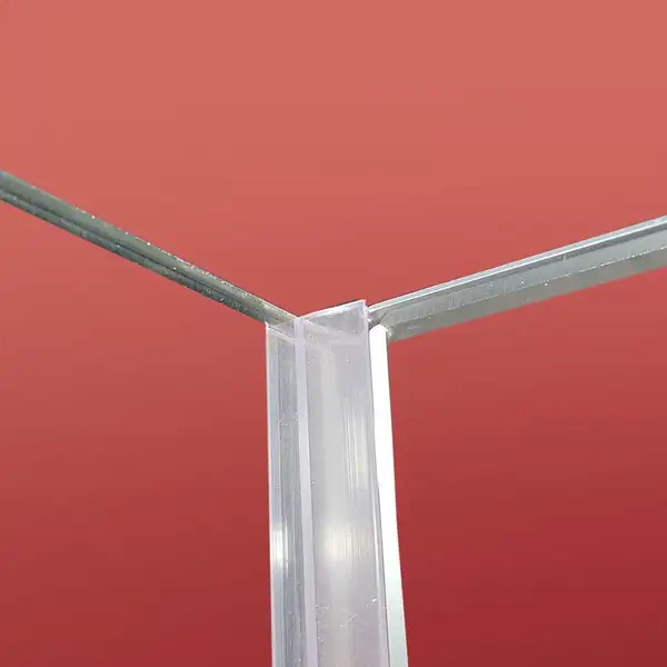 KOER SR SW04 Боковая стенка для душа, прозрачное стекло, хром (KR5389)