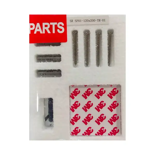 Душова перегородка Koer SR SP01-120x200-TR-01 Walk-In прозоре скло Easy Clean 8мм, хром (KR5394)