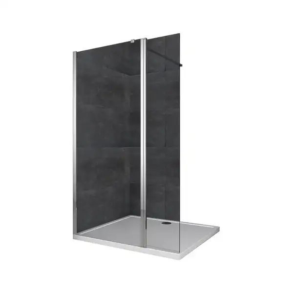 KOER SR SP03-120x200-TR-01 Перегородка Walk-In, хром (KR5398)
