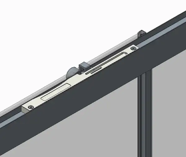 KOER SR SW05 Бічна стінка для душу, хром (KR5407)
