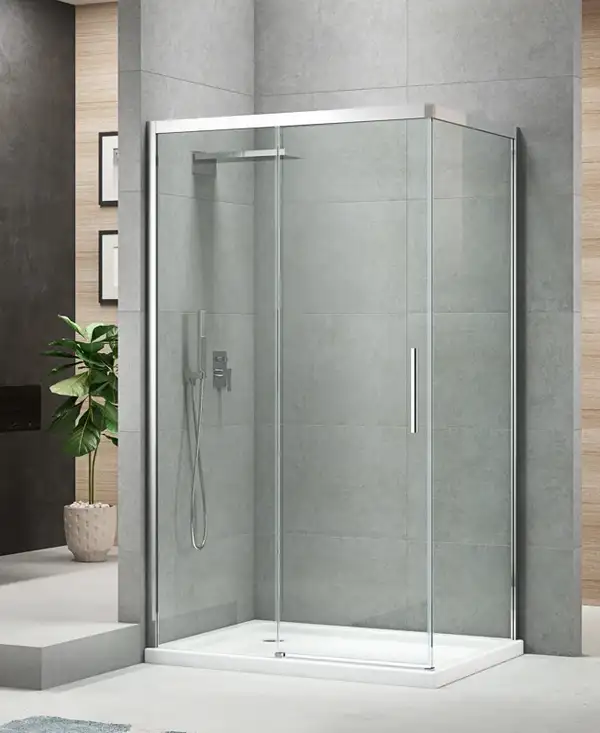 KOER SR SW05 Бічна стінка для душу, хром (KR5407)