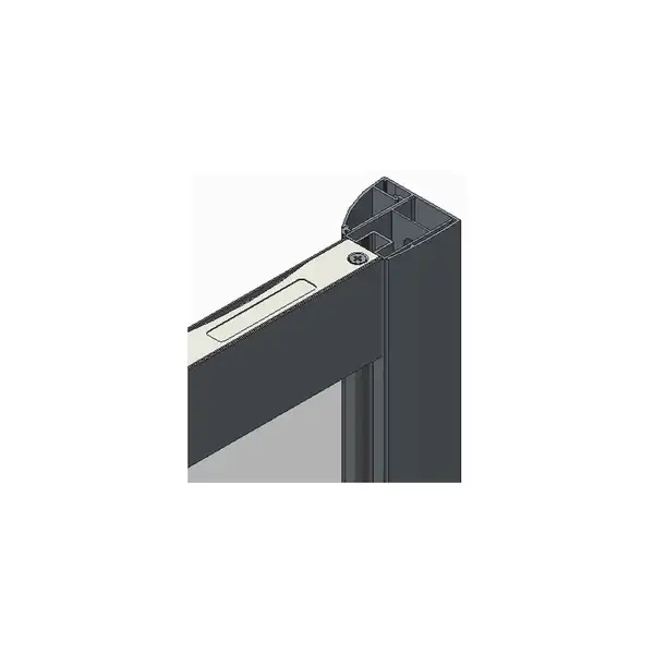 KOER SR SW05 Бічна стінка для душу, хром (KR5407)