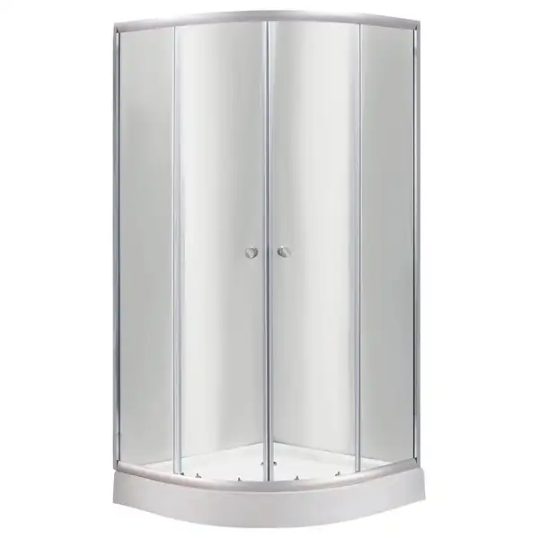 Душевая кабина Lidz Latwa SC80x80.SAT.LOW.TR, стекло прозрачное 4 мм (LLSC8080SATLOWTR)