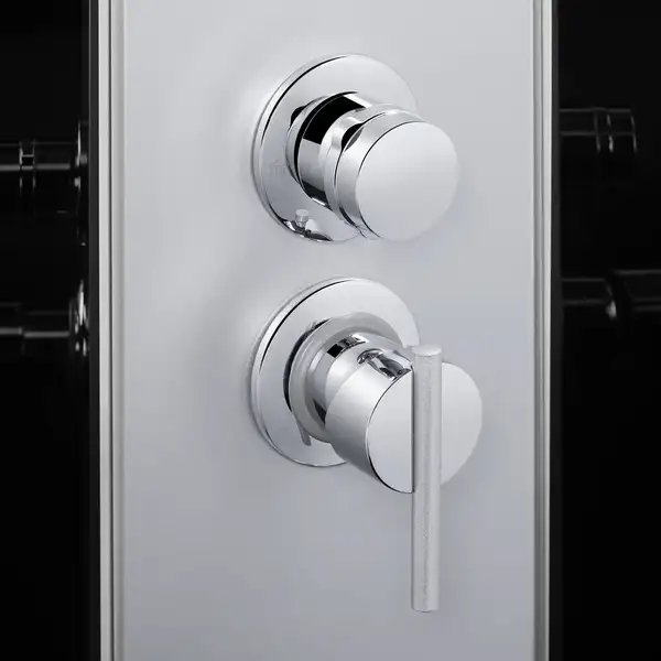 Душевой бокс Lidz Tani SB80x80.SAT.LOW.GR, стекло тонированное 4 мм без поддона (LTSB8080SATLOWGR)
