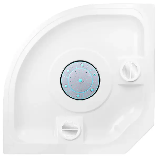 Душевой бокс Lidz Tani SB90x90.SAT.HIGH.FR, стекло Frost 4 мм без поддона (LTSB9090SATHIGHFR2)