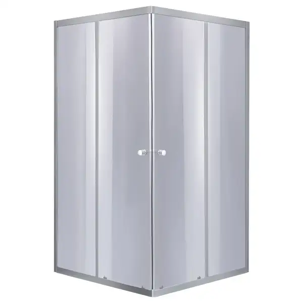 Душевая кабина Lidz Wawel SC80x80.SAT.LOW.GR, стекло тонированное 4 мм без поддона (LWASC8080SATLOWGR2)
