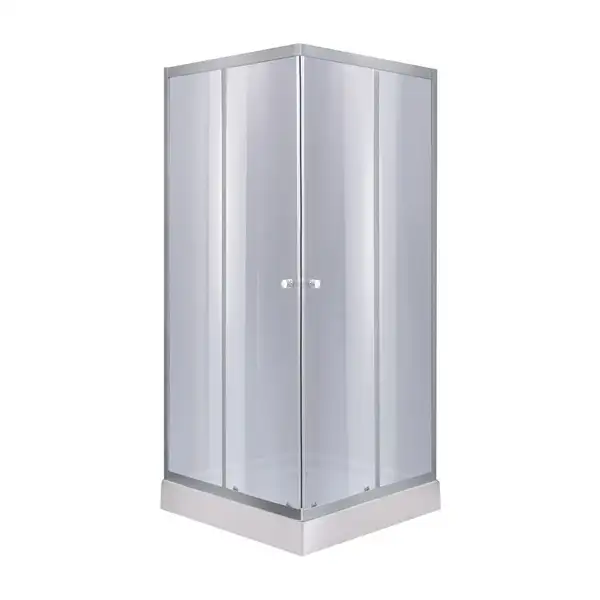 Душевая кабина Lidz Wawel SC90x90.SAT.LOW.GR, стекло тонированное 4 мм (LWASC9090SATLOWGR)