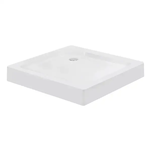 Душевая кабина Lidz Wawel SC90x90.SAT.LOW.TR, стекло прозрачное 4 мм (LWASC9090SATLOWTR)