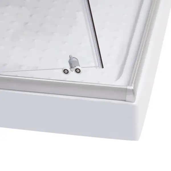 Душевая кабина Lidz Wawel SC90x90.SAT.LOW.TR, стекло прозрачное 4 мм (LWASC9090SATLOWTR)