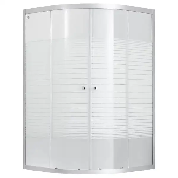 Душевая кабина Lidz Wieza SC80x80.SAT.MID.L, стекло Linie 4 мм без поддона (LWISC8080SATMIDL2)