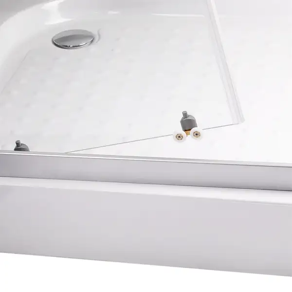 Душевая кабина Lidz Wiezak SC90x90.SAT.LOW.L, стекло Linie 4 мм (LWKSC9090SATLOWL)