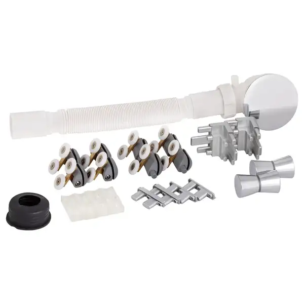 Душевая кабина Lidz Wiezak SC90x90.SAT.LOW.L, стекло Linie 4 мм (LWKSC9090SATLOWL)