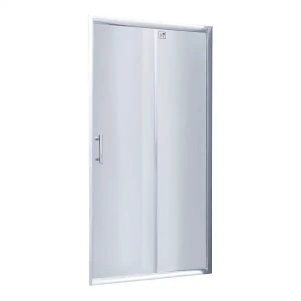 Душевая дверь в нишу Lidz Zycie SD100x185.CRM.TR, стекло прозрачное 5 мм (LZSD100185CRMTR)