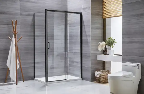 Душова кабіна без піддону Mixxus Premium DIVERSE SC03-120x80x195-TR Black прозоре скло 6мм (MI6868)