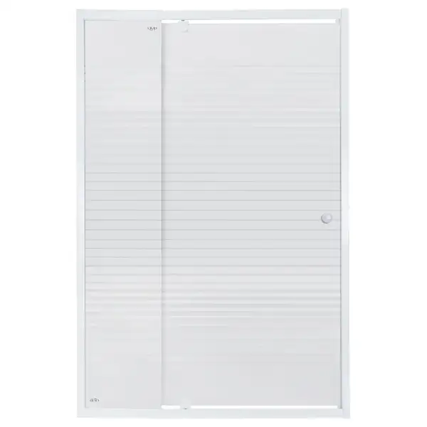 Душевая дверь в нишу Qtap Pisces WHI2012-13.CP5 120-130x185 см, стекло Pattern 5 мм (PISWHI201213CP5)