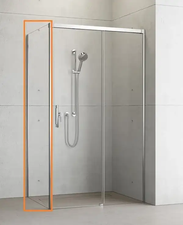 Radaway Idea S1 Боковая стенка, хром/прозрачное (387050-01-01L)
