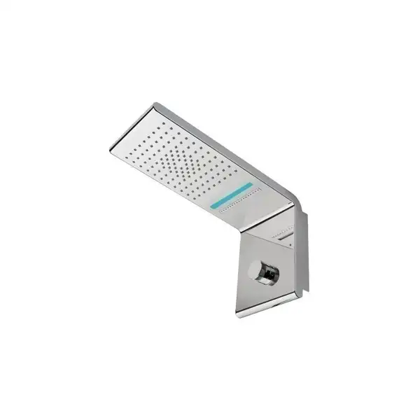 Душова панель Bossini Syncro-Neb RGB Lights Cromotherapy 3 режиму 450х200, хром (I00635000030005)