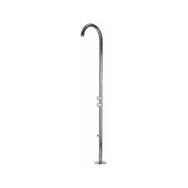 Вулична душова колона Bossini Pool Inox AISI 316 2287 мм, нержавіюча сталь (L00360000030008) Вулична душова колона Bossini Pool Inox AISI 316 2287 мм, нержавіюча сталь (L00360000030008)