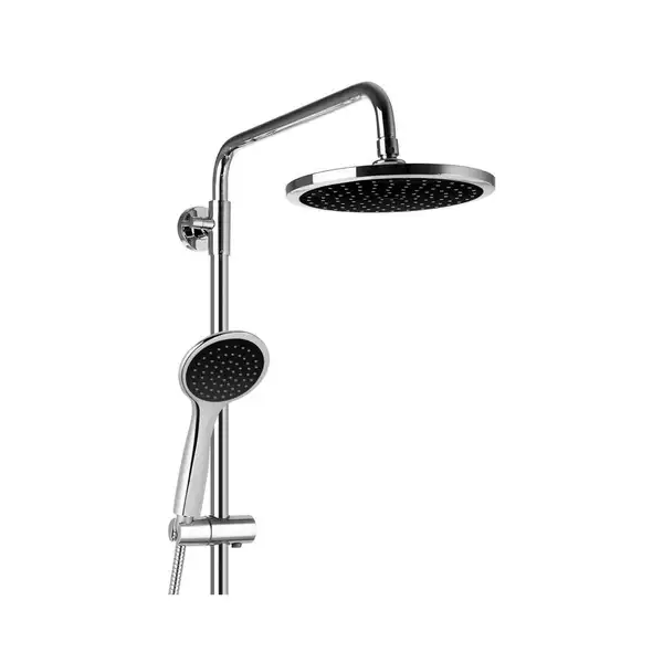 Душовий гарнітур Corsan KLAR FIBER CHROME BLACK (CMN002BL)