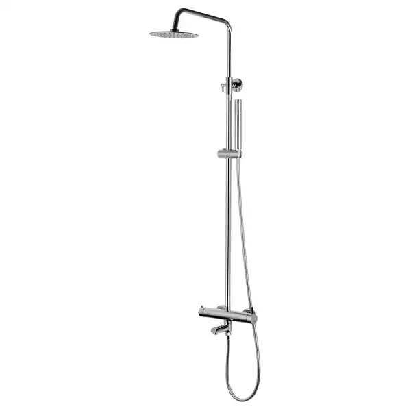 Душовий гарнітур Corsan LUGO CHROME з виливом (CMN014)