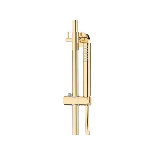 Душевой гарнитур Corsan LUGO GOLD с термостатом (CMN01TGL)