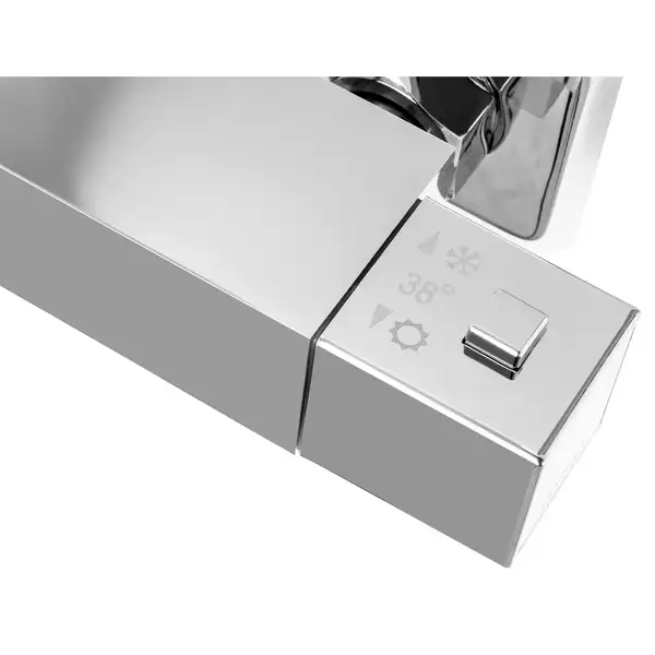 Душовий гарнітур Corsan ANGO CHROME з термостатом та виливом (CMN021)