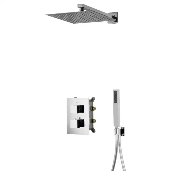 Душевая система с термостатом CORSAN ADOUR CHROMЕ + BOX скрытого монтажа (Z01TCH) Душевая система с термостатом CORSAN ADOUR CHROMЕ + BOX скрытого монтажа (Z01TCH)